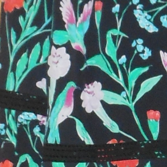 EUC!!!  Gorgeous Kate Spade Jardin Hummingbird Romper - Picture 4 of 7
